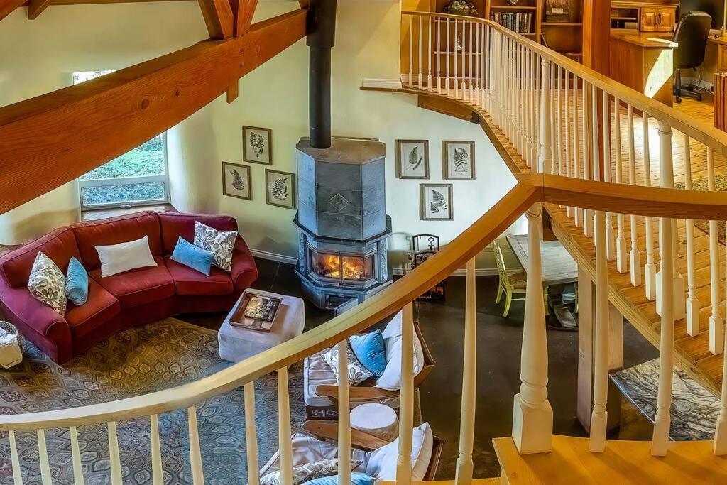 European Style Straw Bale Retreat Villa Ashland Eksteriør bilde